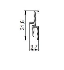 LB02 mini LumFer профиль встраиваемый светильник
