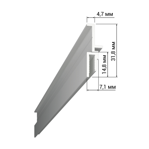 LB02 mini LumFer профиль встраиваемый светильник
