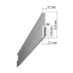 LB02 mini LumFer профиль встраиваемый светильник