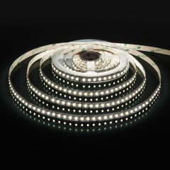 Лента светодиодная 24 В 16 Вт/м 240 Led/м 2835+2835 IP20, MIX теплый белый 3300K/холодный белый 6500K, 5 м Лента светодиодная 24V 16W 240Led 2835+2835 IP20 MIX теплый белый/холодный белый, 5м