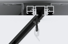 Карнизный профиль SLIM ROAD 01 однорядный Kraab