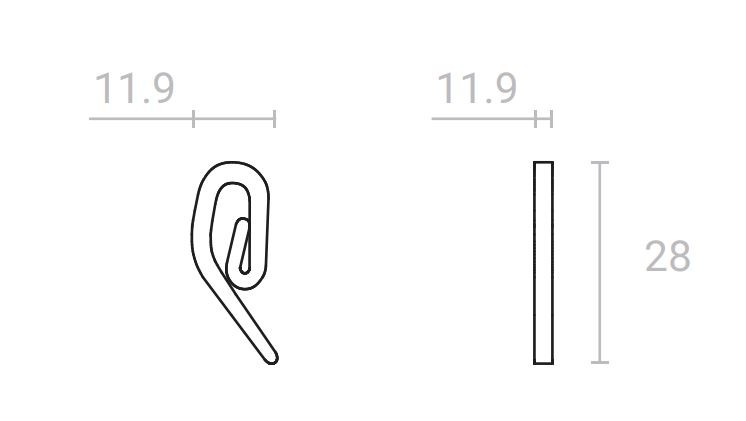 Карнизный профиль SLIM ROAD 01 однорядный Kraab