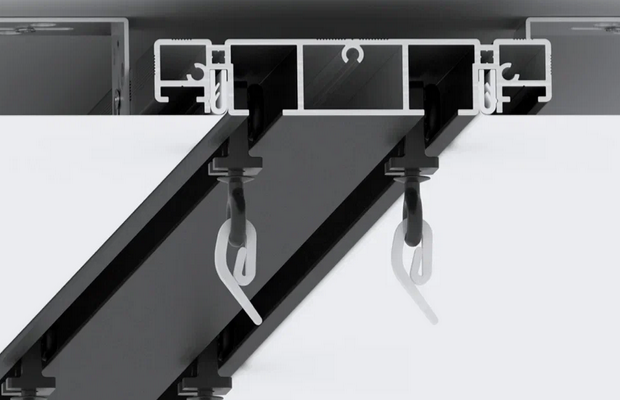 Карнизный профиль SLIM ROAD 02 двухрядный Kraab 