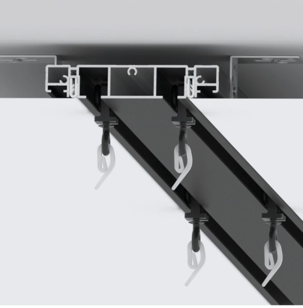 Карнизный профиль SLIM ROAD 02 двухрядный Kraab 