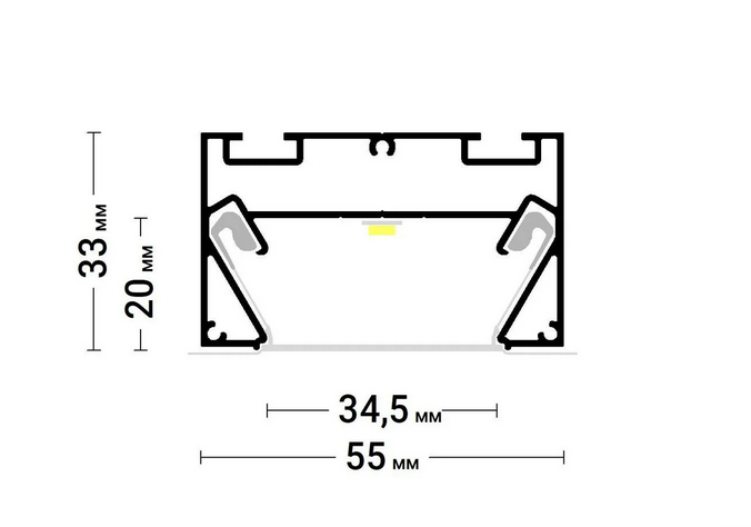 Трековый профиль для однофазной системы TREK01