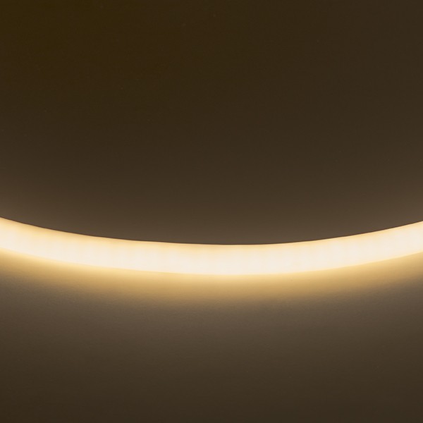 430202 Лента гибкая неоновая NEOLED 220V 120LED/m  WW 3,4W/m, (1шт=1м) ТЕПЛЫЙ БЕЛЫЙ ЦВЕТ 2800-3200K IP65