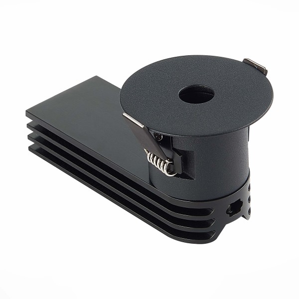 ST217.438.09 Св-к встр. Черный LED 1*9W 3000K 510Lm Ra>90 36° IP20 D57xH52 220-240V Встраиваемые светильники