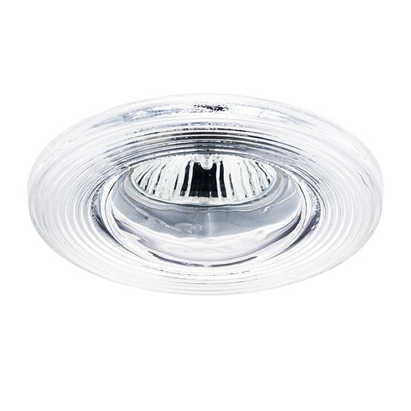 006880 Светильник DIFESA PIANO CR MR16 IP44 БЕЛЫЙ/ПРОЗРАЧНЫЙ