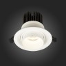 ST701.548.12 Св-к встр. Zoom Белый LED 1*12W 4000K 960Lm Ra90 15°-60° IP20 D115xH95 170-240V Встраиваемые светильники