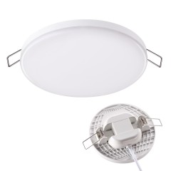 358146 SPOT NT19 500 белый Встраиваемый светильник IP20 LED 4000K 24W 85 - 265V MON