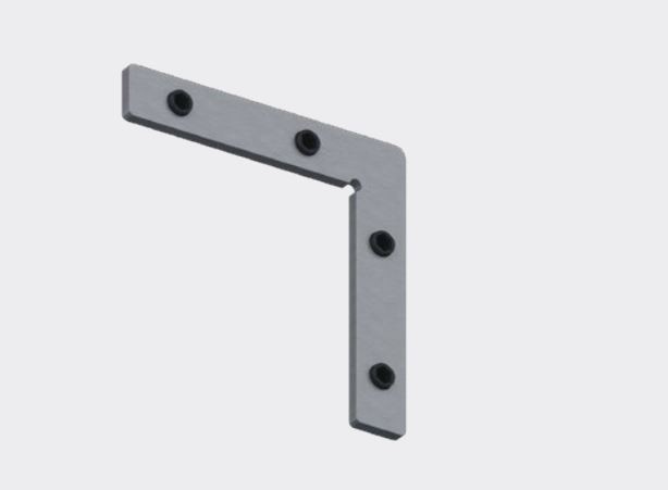 Соединитель SLOTT угловой плоский