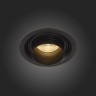 ST701.438.12 Св-к встр. Zoom Черный LED 1*12W 3000K 960Lm Ra90 15°-60° IP20 D115xH95 170-240V Встраиваемые светильники