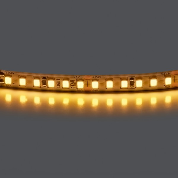 420823 Лента LIGHTSTAR LED 24V 16W 168leds/M 1800LM/M 3000K IP20 1 шт = 5м