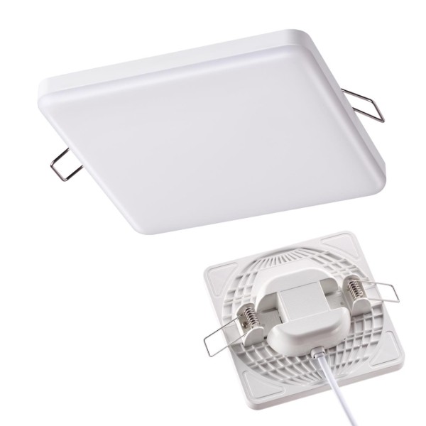 358147 SPOT NT19 501 белый Встраиваемый светильник IP20 LED 3000K 12W 85 - 265V MON