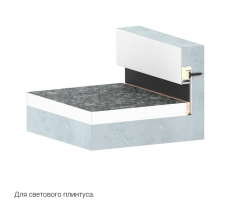 Теневой плинтус Gips Plintus 03