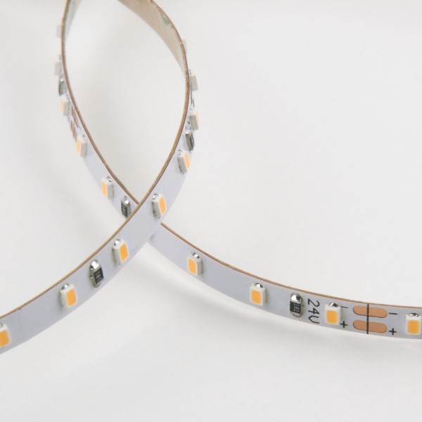 Светодиодная лента 24 В 8 Вт/м 120 Led/м 2116 IP20, тёплый белый 3300K, 5 м 2116 24V 120Led 8W IP20