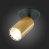 ST303.208.01 Св-к встр. Золотистый GU10 1*50W IP20 D90xH175 220V Без ламп Встраиваемые светильники