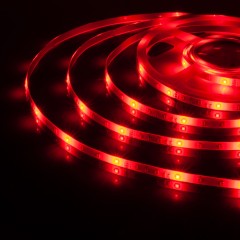 Светодиодная лента 12 В 4,8 Вт/м 60 Led/м 2835 IP65, RGB, 5 м Лента светодиодная 12V 4,8W 60Led 2835 IP65 RGB, 5м