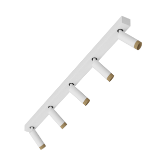 Накладной светодиодный светильник Ledron SAGITONY E5 S40 Wooden Black