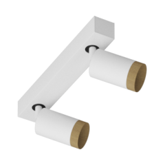 Накладной светодиодный светильник Ledron SAGITONY E2 S60 Wooden Black