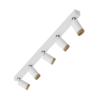 Накладной светодиодный светильник Ledron SAGITONY E5 S60 Wooden Black