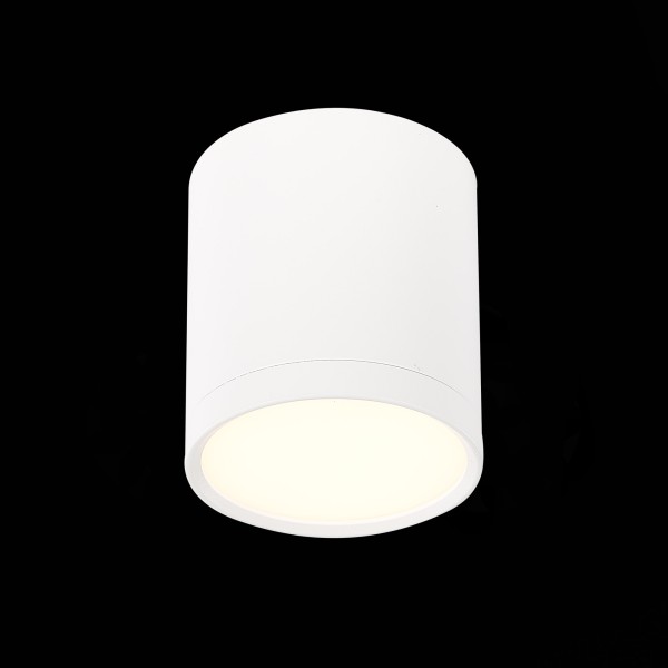 ST113.532.05 Светильник потолочный Белый LED 1*5W 3000K 390Lm Ra>90 120° IP20 D68xH75 170-240V Накладные светильники