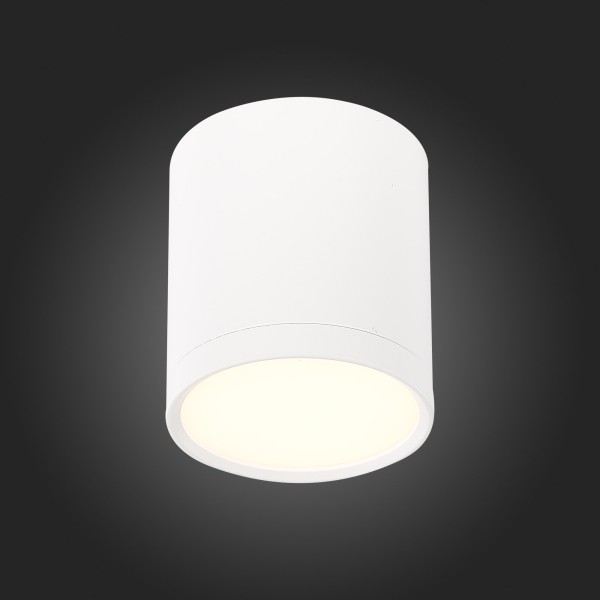 ST113.532.05 Светильник потолочный Белый LED 1*5W 3000K 390Lm Ra>90 120° IP20 D68xH75 170-240V Накладные светильники