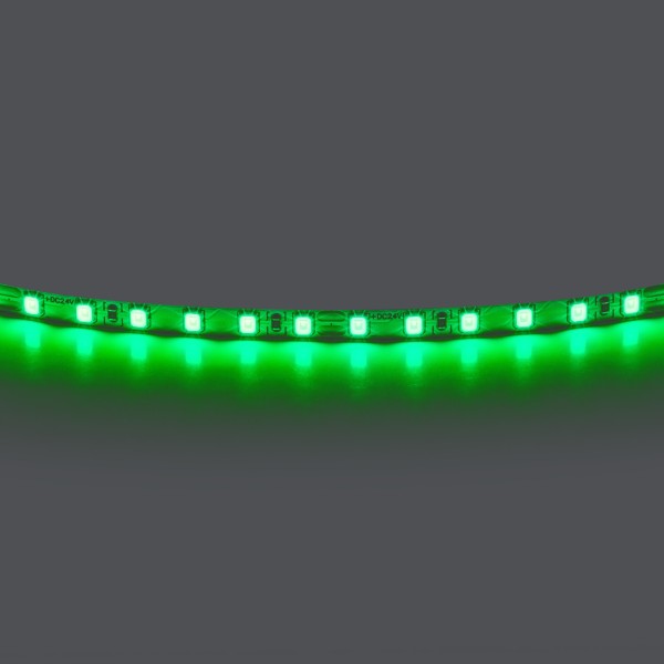 420514 Лента LIGHTSTAR LED 24V 12W 120leds/M 1600 LM/M зеленый IP20 1шт = 5м