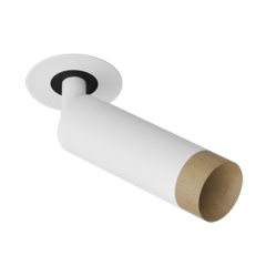 Встраиваемый  светодиодный светильник Ledron SAGITONY R Basic S40 Wooden Black