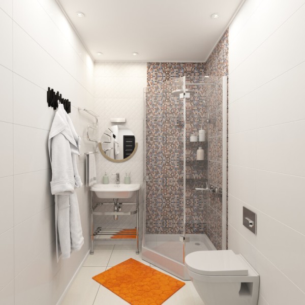 DK2036-WH Встраиваемый светильник влагозащ., IP 44, до 15 Вт, GU10, LED, белый, алюминий