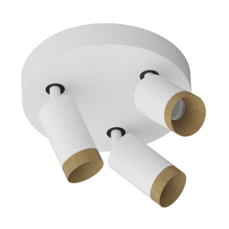 Накладной светодиодный светильник Ledron SAGITONY R3 S60 Wooden Wh 4000K NO DIM