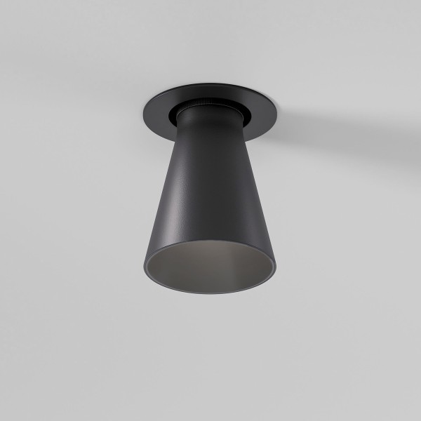 Светильник встраиваемый поворотный с антибликовой решеткой Bell 8W 4000K черный 25097/LED