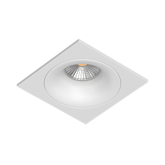 Встраиваемый светильник под сменную лампу Ledron AO1501091 SQ Black-White