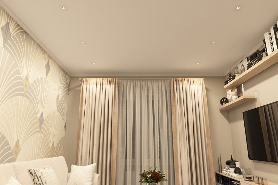 DK2038-WH Встраиваемый светильник , IP 20, 50 Вт, GU10, белый, алюминий