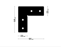Соединитель угловой Set 08 Flexy  
