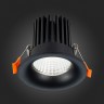 ST703.448.10 Св-к встр. Черный LED 1*10W 4000K 900Lm Ra>90 38° IP20 D85xH75 170-240V Встраиваемые светильники