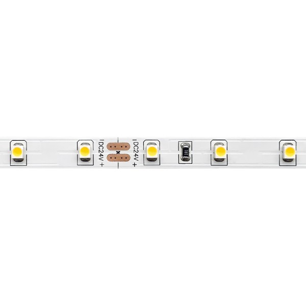 ST016.405.20 Светодиодная лента  - 60leds/м*4.8W/мW 4000K 400Lm Ra80 120° IP20 L5000xW8xH2 24V Светодиодные ленты