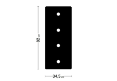 Соединитель прямой Set 10 Flexy  