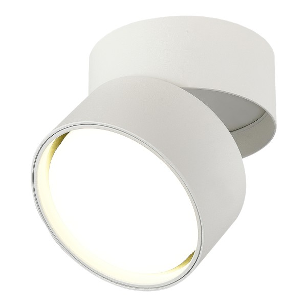 ST651.502.01 Светильник потолочный Белый GX53 1*50W IP20 D85xH77 220V Без ламп Накладные светильники