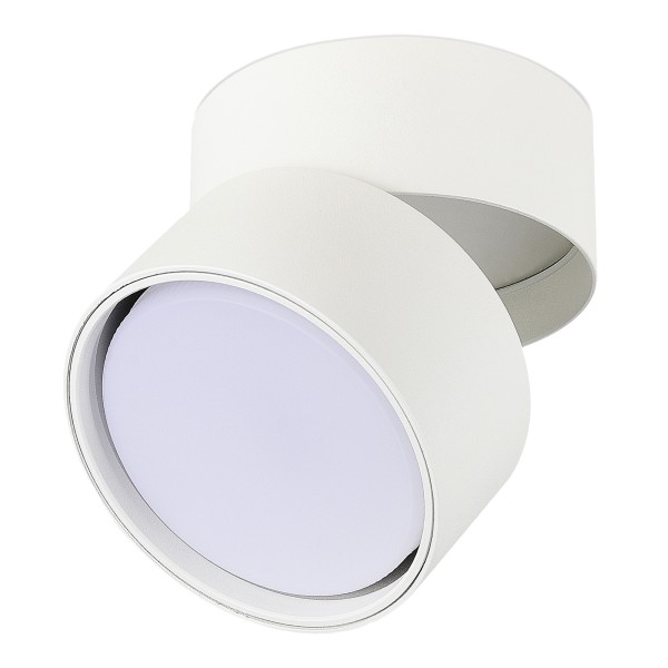 ST651.502.01 Светильник потолочный Белый GX53 1*50W IP20 D85xH77 220V Без ламп Накладные светильники