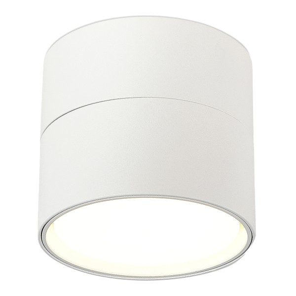 ST651.502.01 Светильник потолочный Белый GX53 1*50W IP20 D85xH77 220V Без ламп Накладные светильники