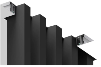 Перегородка для натяжного потолка